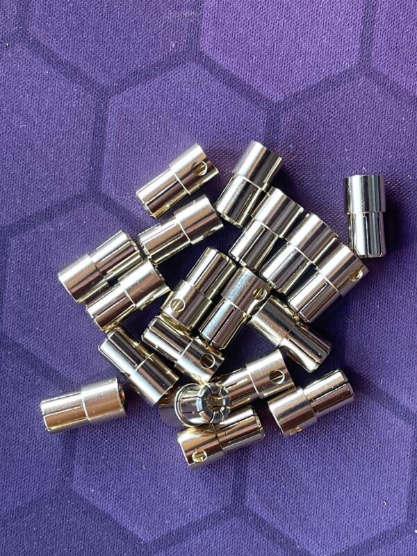 6,5mm Goldkontaktstecker Hochstrom Stecker Buchse 6,5mm